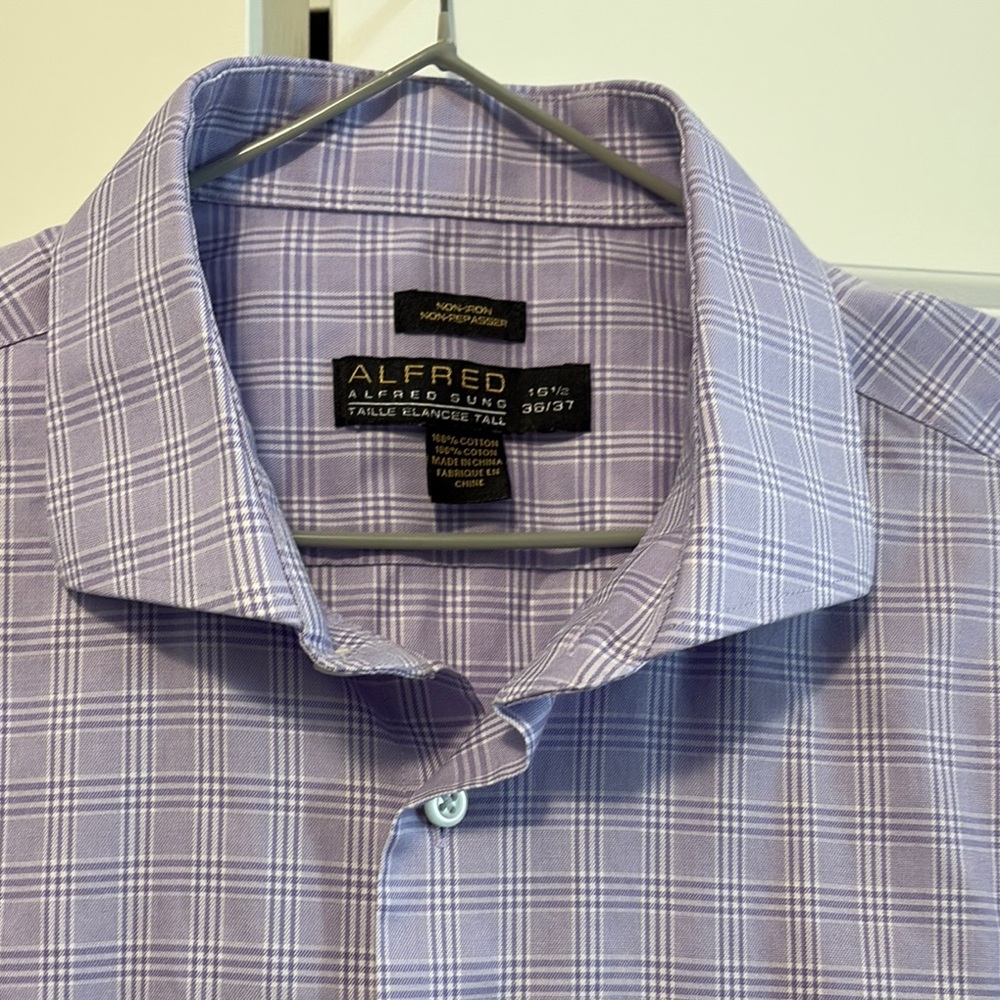 Alfred Sung Purple Men's Shirt